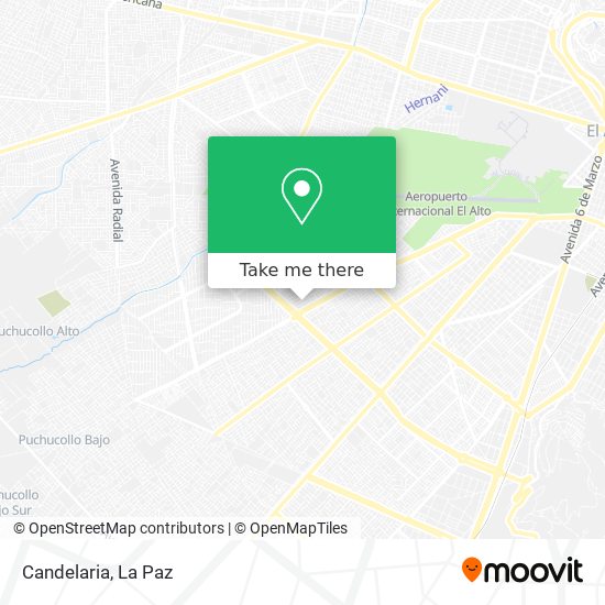 Candelaria map