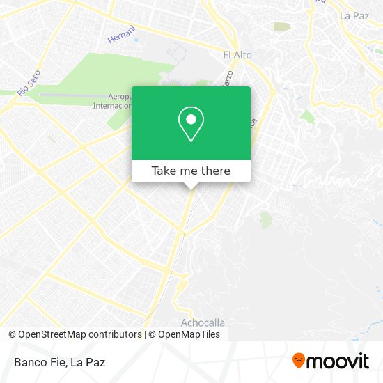 Banco Fie map