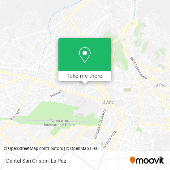 Dental San Crispin map