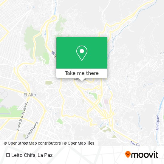 El Leito Chifa map