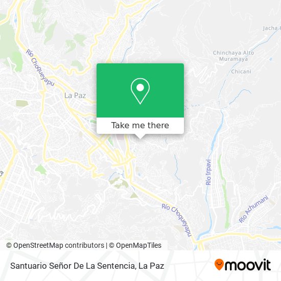 Santuario Señor De La Sentencia map