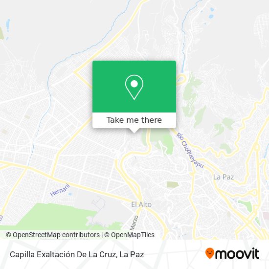 Capilla Exaltación De La Cruz map