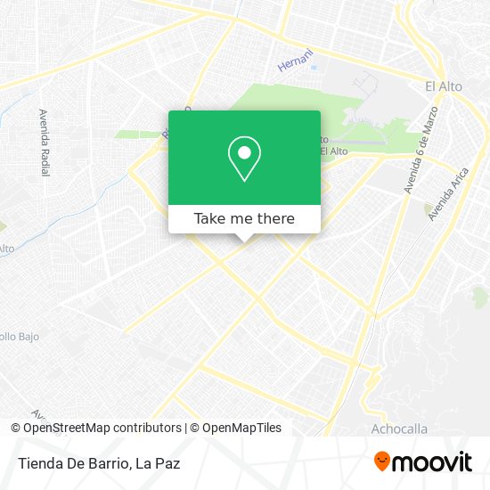 Tienda De Barrio map