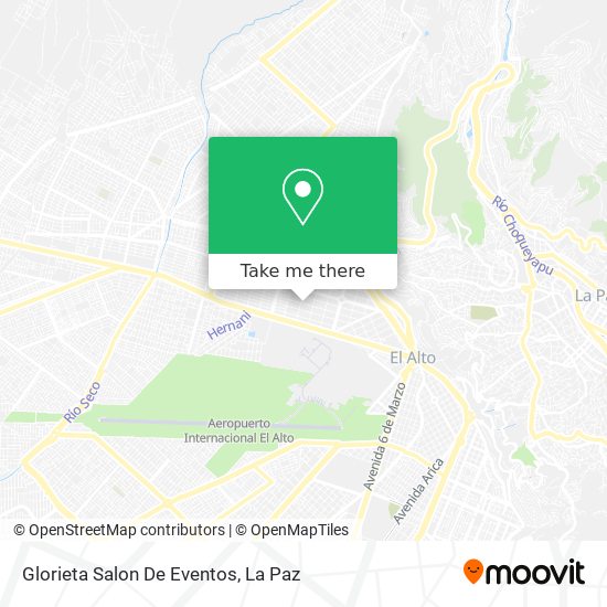 Glorieta Salon De Eventos map