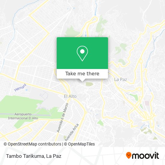 Tambo Tarikuma map