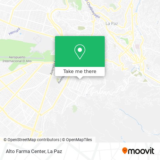 Alto Farma Center map