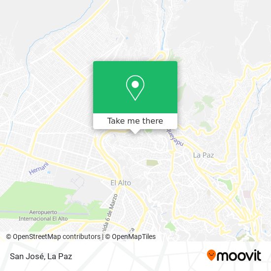 San José map