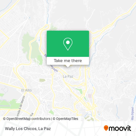 Wally Los Chicos map