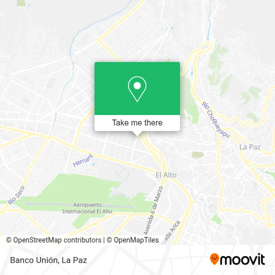 Banco Unión map