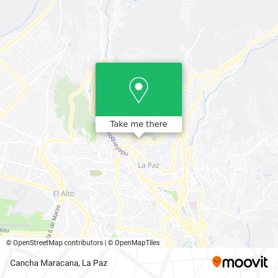 Cancha Maracana map
