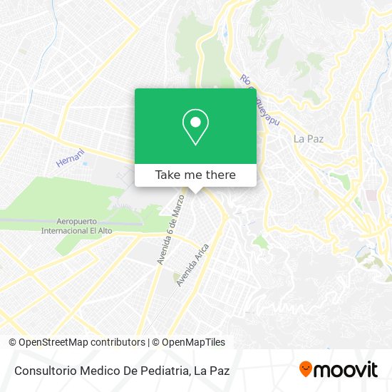 Consultorio Medico De Pediatria map