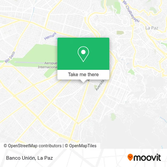 Mapa de Banco Unión