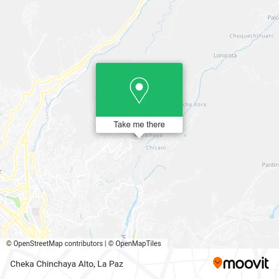 Cheka Chinchaya Alto map