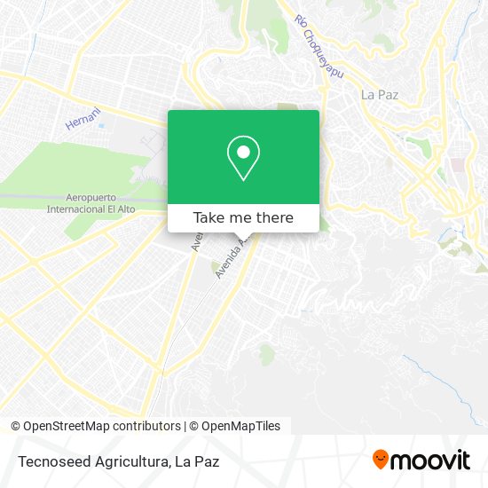 Tecnoseed Agricultura map
