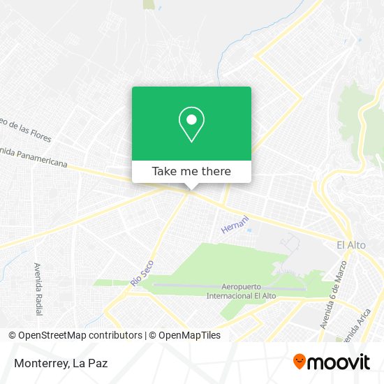 Monterrey map