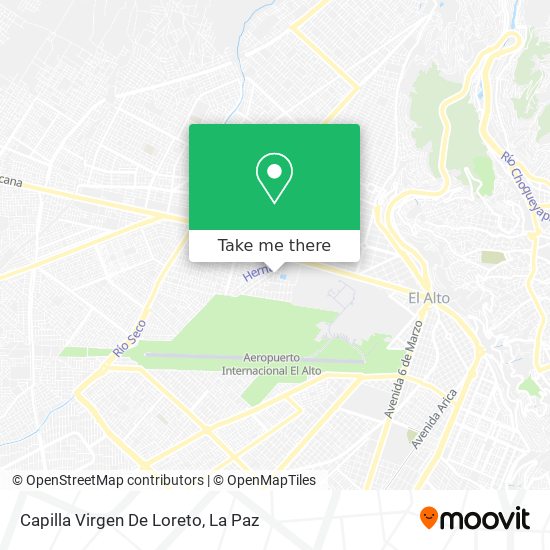 Mapa de Capilla Virgen De Loreto