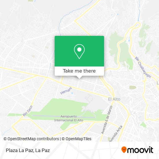 Mapa de Plaza La Paz