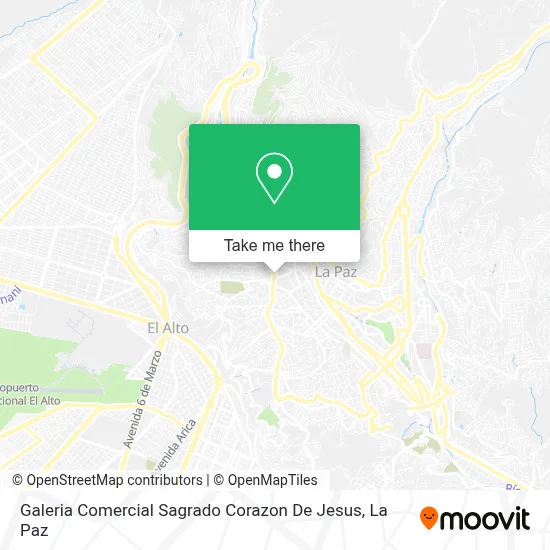 Mapa de Galeria Comercial Sagrado Corazon De Jesus