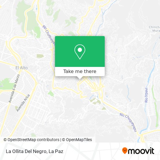 La Ollita Del Negro map