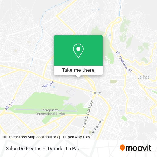 Mapa de Salon De Fiestas El Dorado