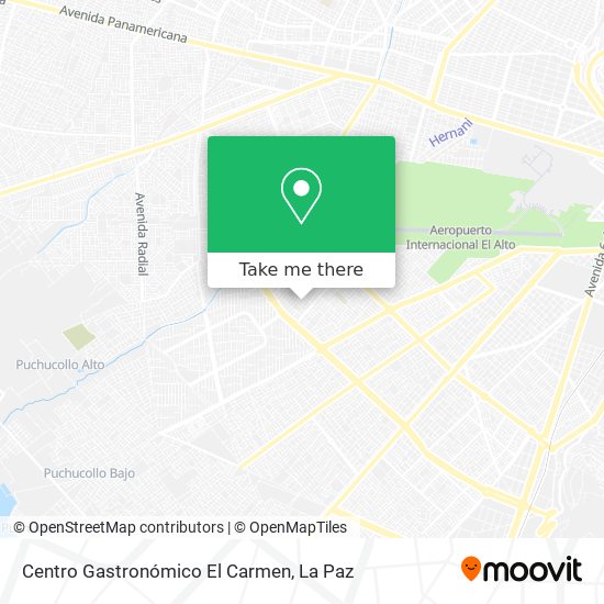 Centro Gastronómico El Carmen map