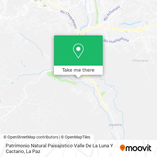 Patrimonio Natural Paisajístico Valle De La Luna Y Cactario map