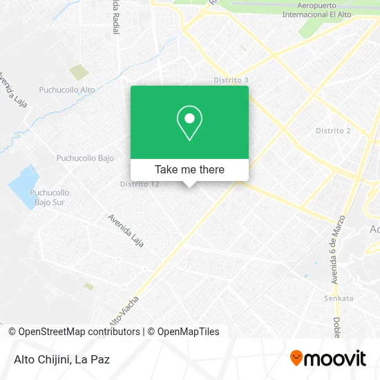 Alto Chijini map