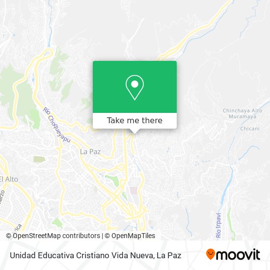 Unidad Educativa Cristiano Vida Nueva map