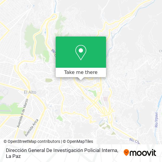 Dirección General De Investigación Policial Interna map