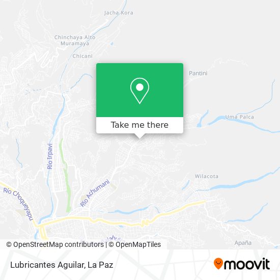 Lubricantes Aguilar map
