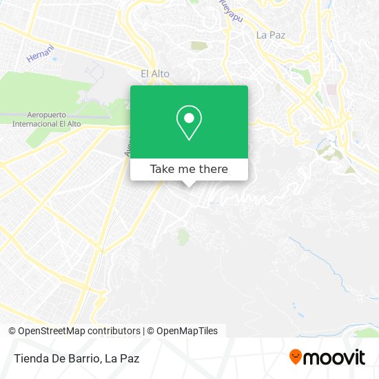 Mapa de Tienda De Barrio