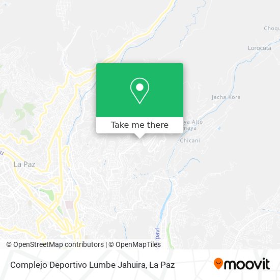 Complejo Deportivo Lumbe Jahuira map