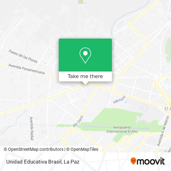 Unidad Educativa Brasil map