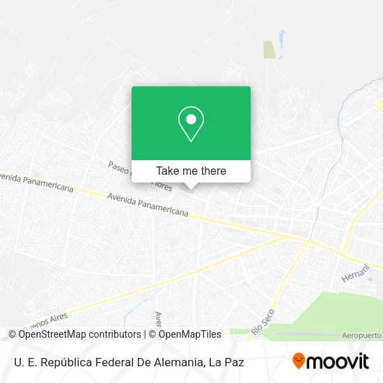 Mapa de U. E. República Federal De Alemania