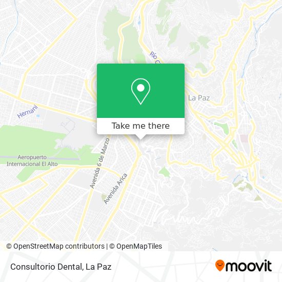 Consultorio Dental map