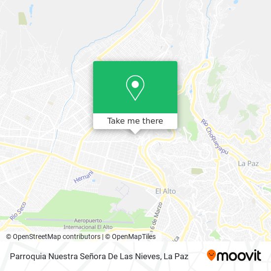 Parroquia Nuestra Señora De Las Nieves map