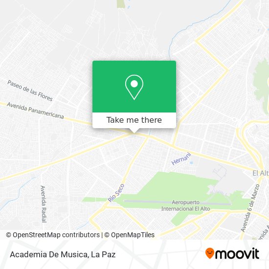 Academia De Musica map