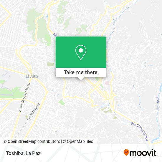 Mapa de Toshiba