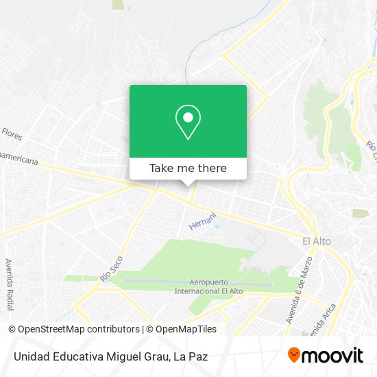 Unidad Educativa Miguel Grau map