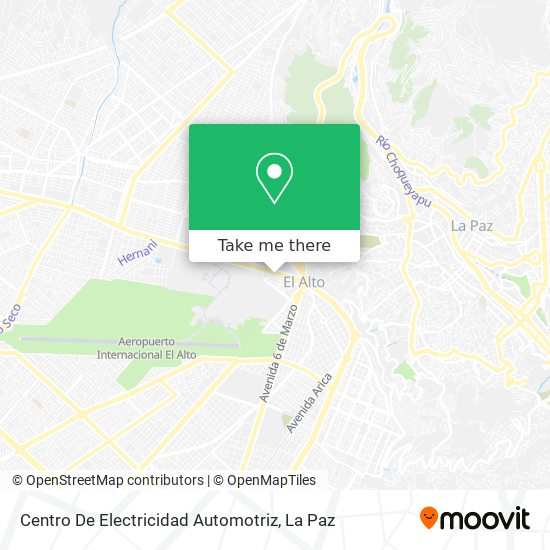 Centro De Electricidad Automotriz map