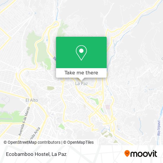 Ecobamboo Hostel map