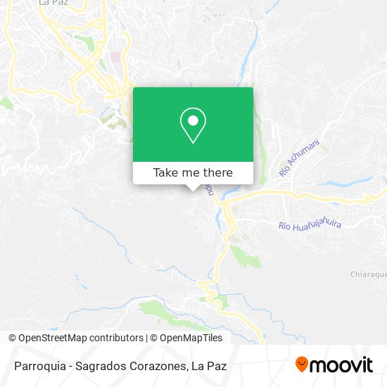 Parroquia - Sagrados Corazones map
