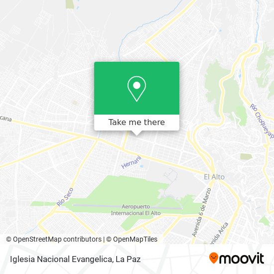 Iglesia Nacional Evangelica map