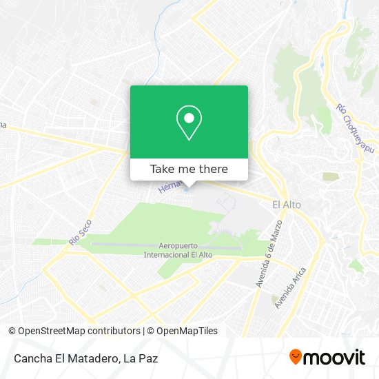 Cancha El Matadero map