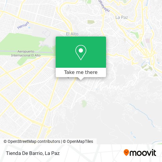 Mapa de Tienda De Barrio