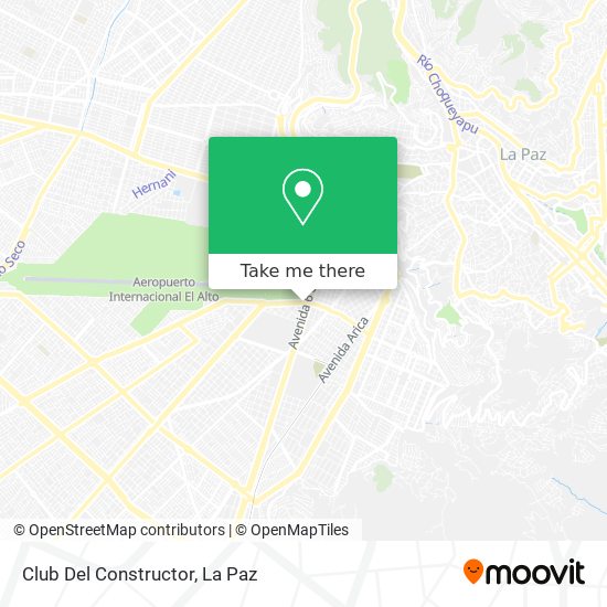Club Del Constructor map