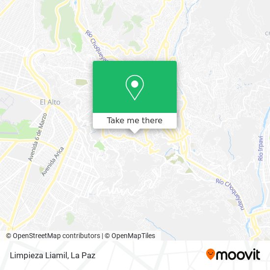 Limpieza Liamil map