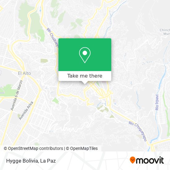 Hygge Bolivia map