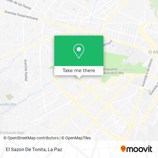 El Sazon De Tonita map