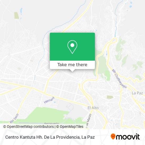 Centro Kantuta Hh. De La Providencia map